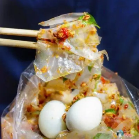 Hình ảnh Bánh Tráng Muối Tỏi