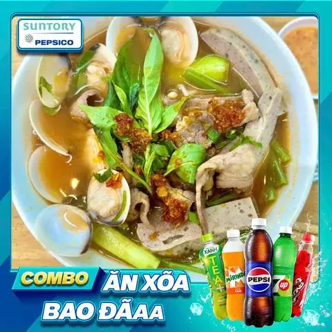 Hình ảnh Bún Thái bò + Nước Ngọt Pepsi