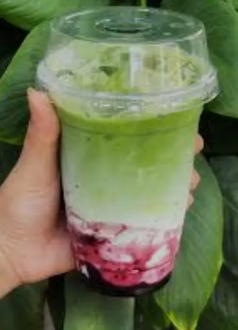 Hình ảnh Matcha Latte Việt Quất 