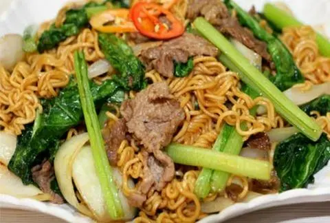 Hình ảnh MÌ XÀO BẮP BÒ 