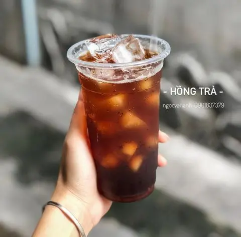 Hình ảnh Hồng trà đường phèn