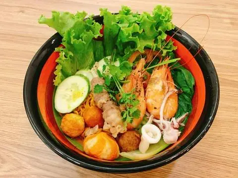 Hình ảnh MÌ TRỘN HẢI SẢN 