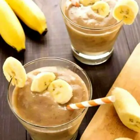 Hình ảnh Sinh tố chuối cacao
