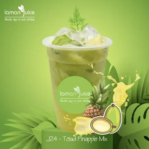 Hình ảnh J24 - toad pinapple mix - nước ép mix thơm cóc