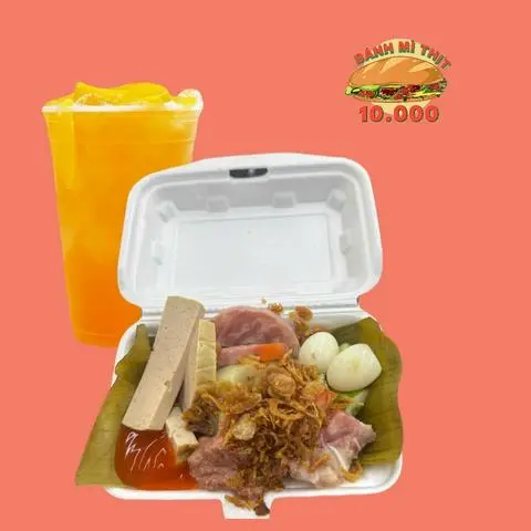 Hình ảnh Combo 1Giò Mix Chả tặng 1ly ép cam