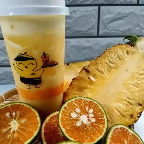 Hình ảnh Nước Ép Cam+ Thơm (Ly700ml)