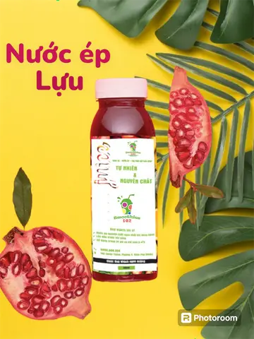 Hình ảnh Nước ép lựu nguyên chất - chai 330ml