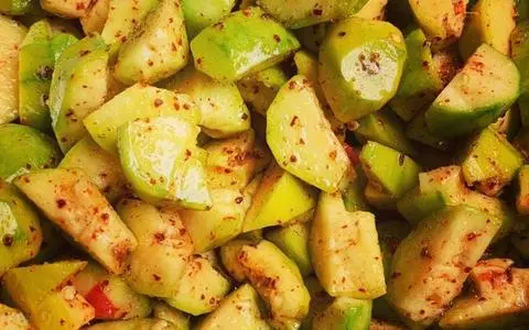Hình ảnh Xoài + Cóc + ổi lắc muối tôm