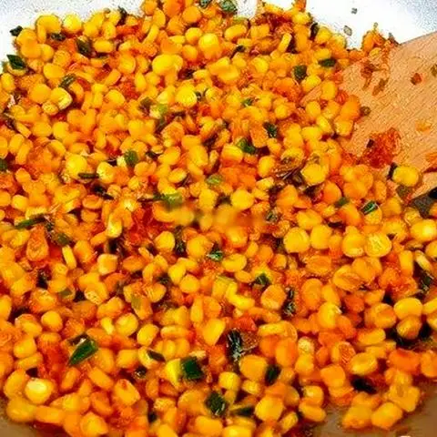 Hình ảnh Bắp Nếp xào lớn