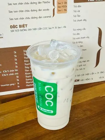 Hình ảnh trà sữa olong nhài 