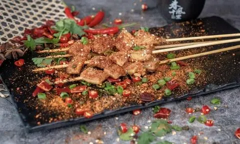 Hình ảnh A15 Lòng bò 烤毛肚串