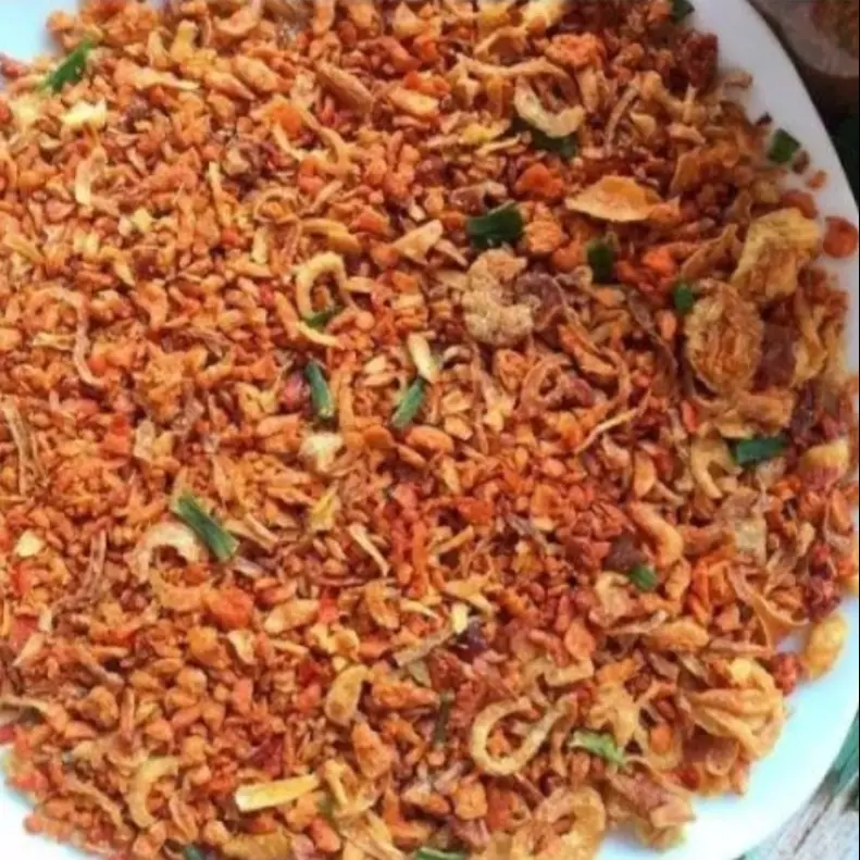 Hình ảnh muối trộn full topping 