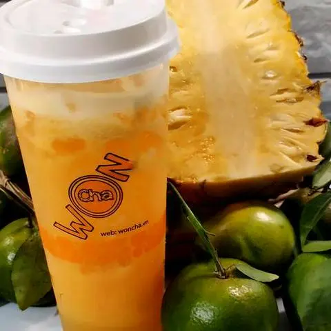 Hình ảnh Quýt Đường+Thơm Ép (Ly700ml)