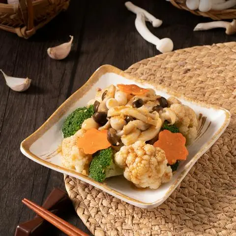 Hình ảnh Bông Cải Xào Tỏi/Nấm