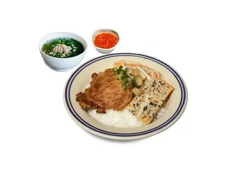 Hình ảnh Cơm Tấm Sườn + Chả