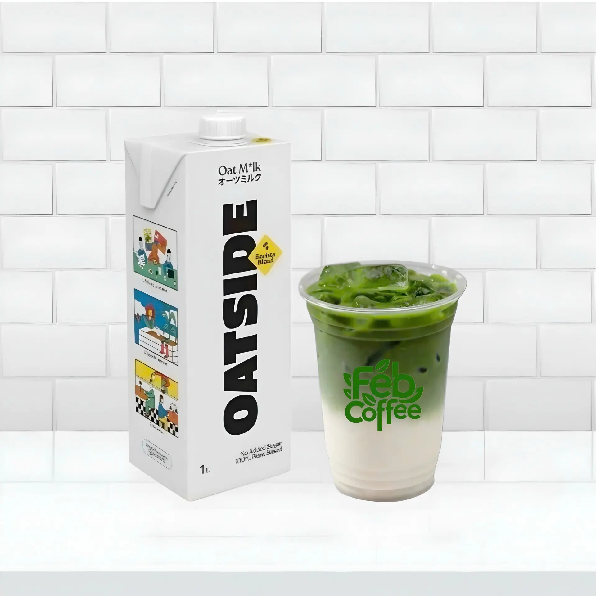 Hình ảnh Matcha Sữa Yến Mạch 