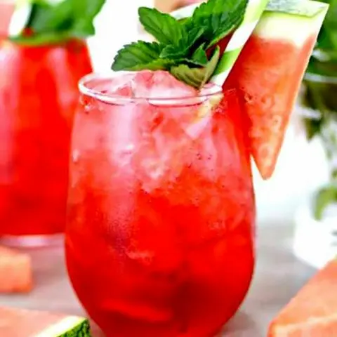Hình ảnh Hồng Trà Dưa Hấu