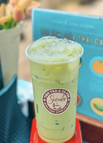 Hình ảnh Trà sữa thái xanh 