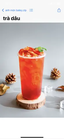 Hình ảnh Trà dâu tươi