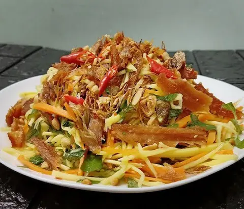 Hình ảnh Gỏi Xoài Khô Cá Lóc