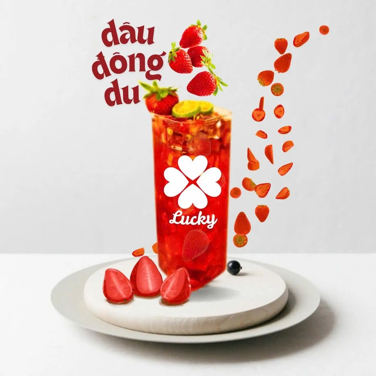 Hình ảnh Trà dâu Đông Du