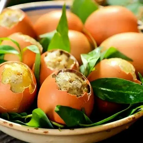 Hình ảnh Combo Hột Gà Nướng  6 quả 