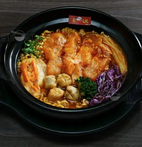 Hình ảnh Mì kim chi cá basa