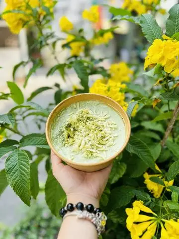 Hình ảnh Phô mai tươi trà xanh