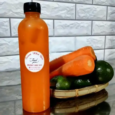 Hình ảnh Nước Ép Cam+ Cà Rốt (Chai330ml)
