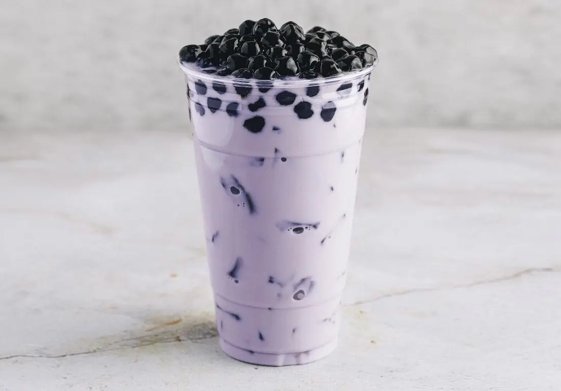 Hình ảnh Trà sữa Khoai môn (L = 700ml  - XL = 1 lít)