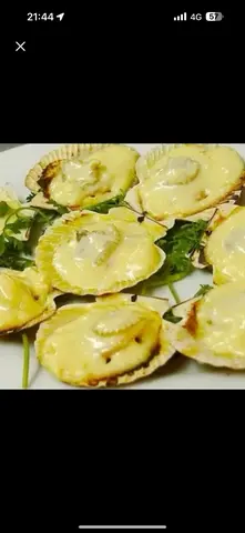 Hình ảnh Sò Điệp nướng phomai