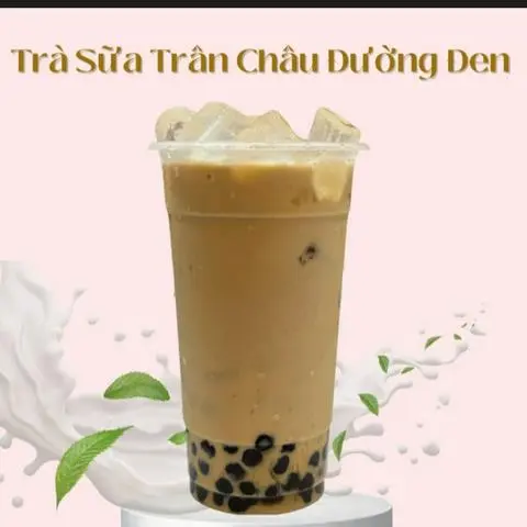 Hình ảnh Trà sữa trân châu đường đen ly 700ml