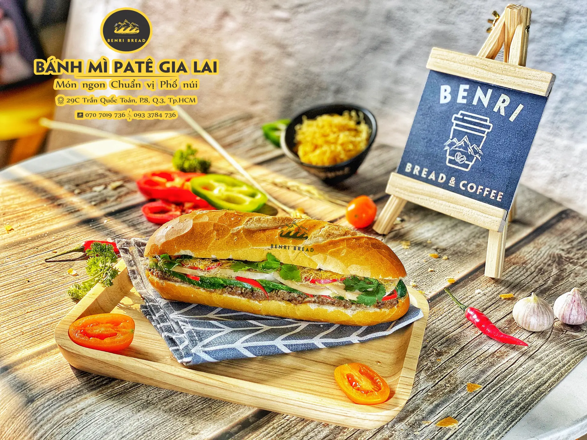 Hình ảnh Bánh mì patê Gia Lai - truyền thống 