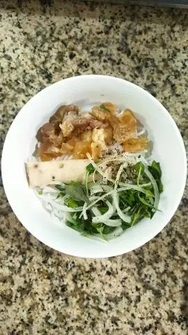 Hình ảnh Bún bò gân chả