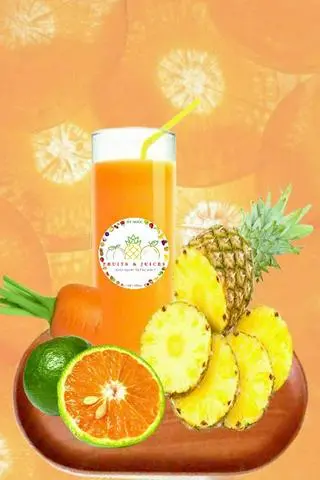 Hình ảnh Nước Ép Thơm - Cam - Cà Rốt