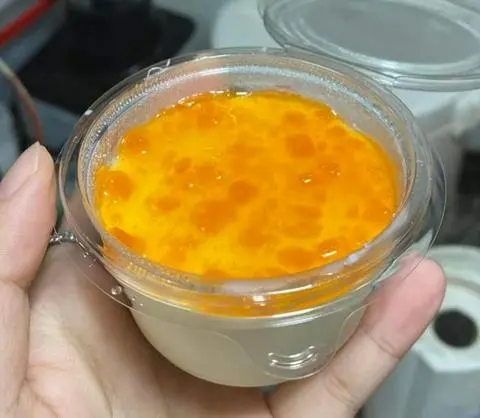 Hình ảnh Panna cotta vị đào