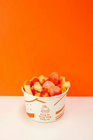 Hình ảnh Tokbokki xúc xích