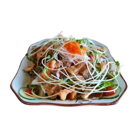 Hình ảnh Salad Da Cá Hồi