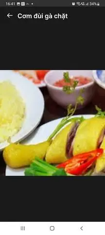 Hình ảnh cơm đùi gà chặt