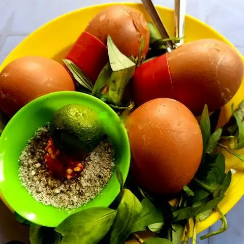 Hình ảnh Hột gà nướng