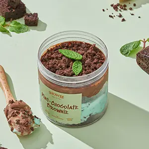 Hình ảnh Hũ kem Socola - Bạc hà / Mint - Chocolate Brownie Jar