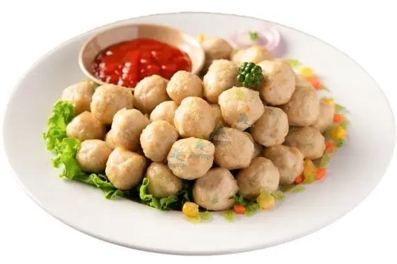 Hình ảnh Cá viên rau củ