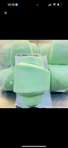 Hình ảnh bánh bao cua xanh không nhân ( ăn chay được) 