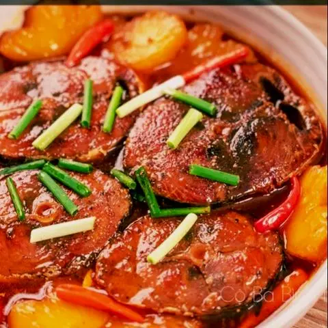 Hình ảnh CƠM CÁ NGỪ KHO THƠM 