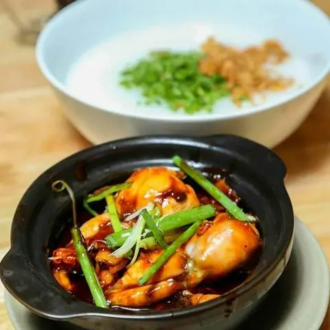 Hình ảnh Combo 1 phần cháo ếch phần 1 con và 1 chai nước