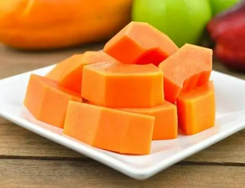 Hình ảnh Đu đủ cắt sẵn