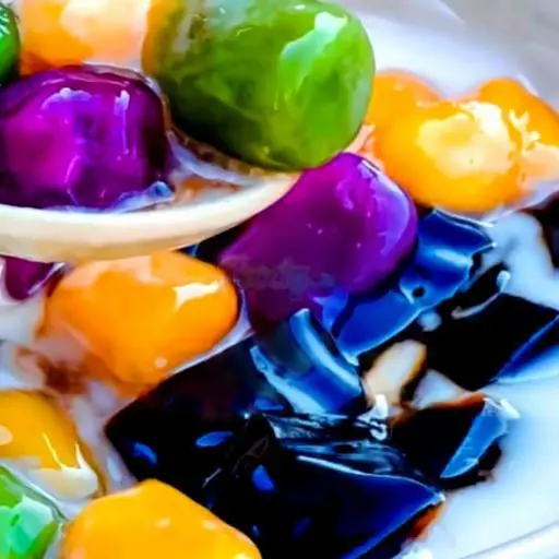 Hình ảnh Chè khoai dẻo sương sáo
