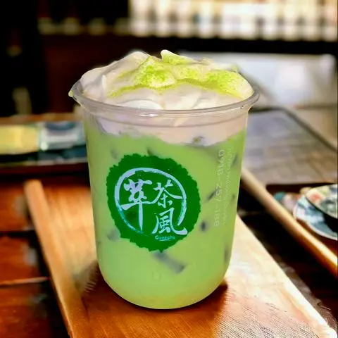 Hình ảnh Matcha latte macchiato