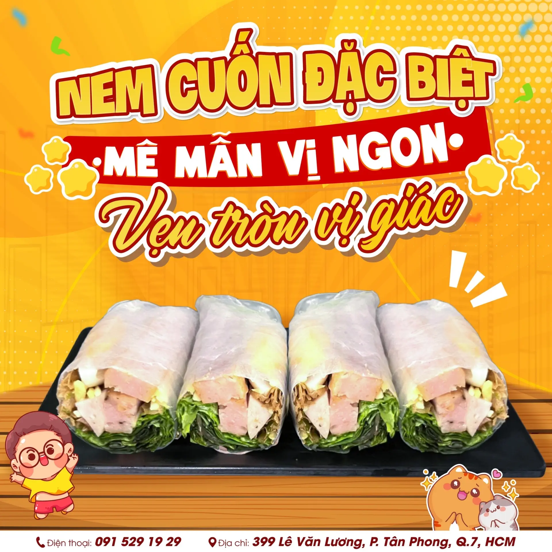 Hình ảnh Hai nem cuốn đặc biệt 