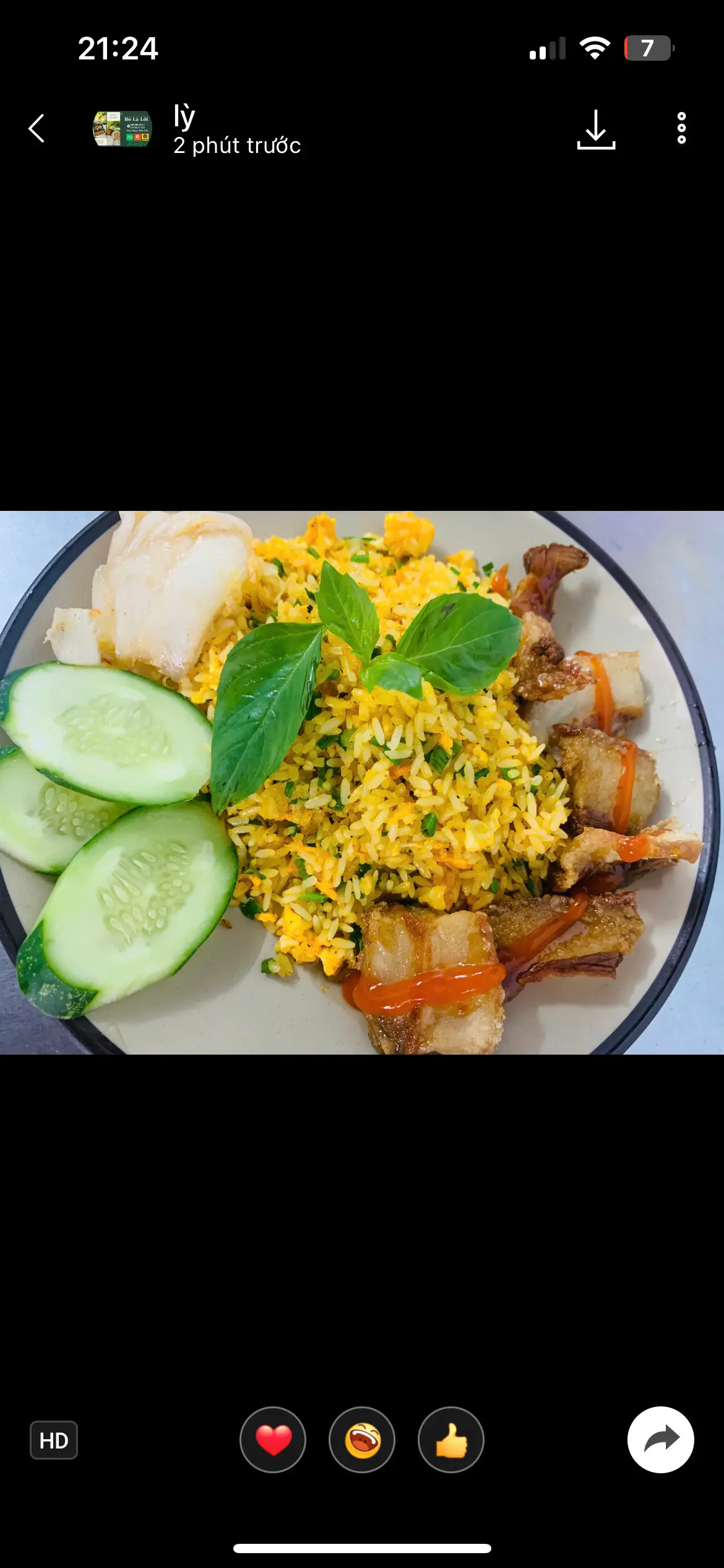 Hình ảnh Cơm chiên tóp mỡ Triều Khúc